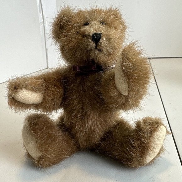 Boyds Bears #1364 The Archive Series Jointed Brown Teddy Bear 1990s Gettysburg - Picture 1 of 12